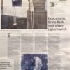 Haarlems Dagblad, A whole page article on my Exhibition 'Erbarme dich', St. Bravo kerk, 2016
