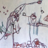 a delicate balance, acrylic paint on canvas, diptych 210xx190cm, 2024