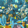 a sense of otherness, mixed media on linen, 120x100cm, 2024