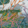 remember the days, mixed media on linen, 53x63cm, 2024