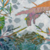 kairos, part 2 of diptych, mixed media on linen, 53x63cm, 2024