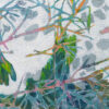 kairos, diptych, mixed media on linen, 53x126cm, 2024