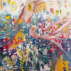 in your dreams, oilpaint on linen, 150x150cm, 2024