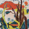 close your eyes and see (3), mixed media on linen, 120x100cm, 2025