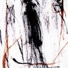 random figure IV, photo of inkdrawing on dibond with resin topcoat (10 prints), 2012 -